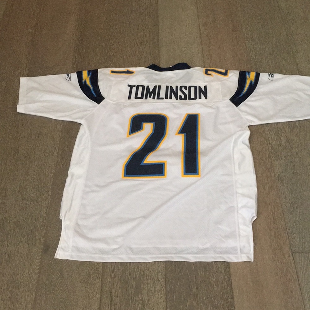 NFL Vintage RBK Chargers Jersey Tomlinson NWOT